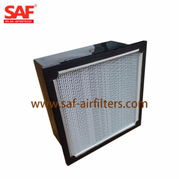 Jenis Kotak Filter Efisiensi Tinggi Saringan Udara HEPA Industri